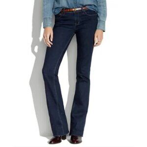 New MADEWELL Dark Wash Stretch Cotton Boot Legger Jeans Size 32x32